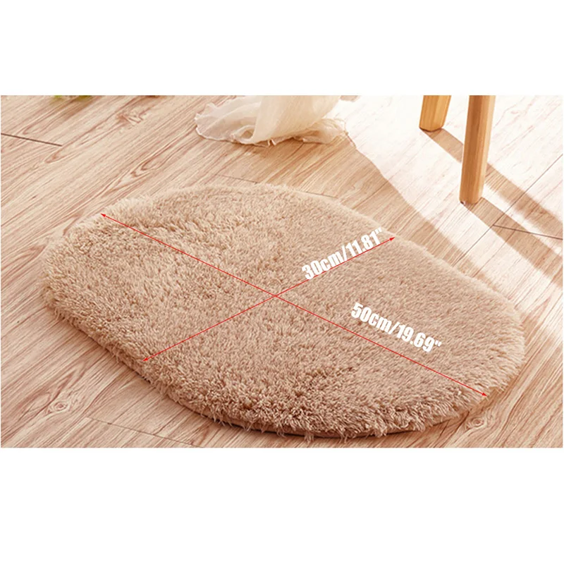 Впитывающий Мягкий Нескользящий дверной коврик для ванной и спальни 30 х50 см 40 х60