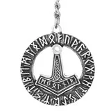 1 шт. Vegvisir компас Odin символ Руна брелок-Шарм лучший друг подарок Norse ювелирные изделия в стиле викингов