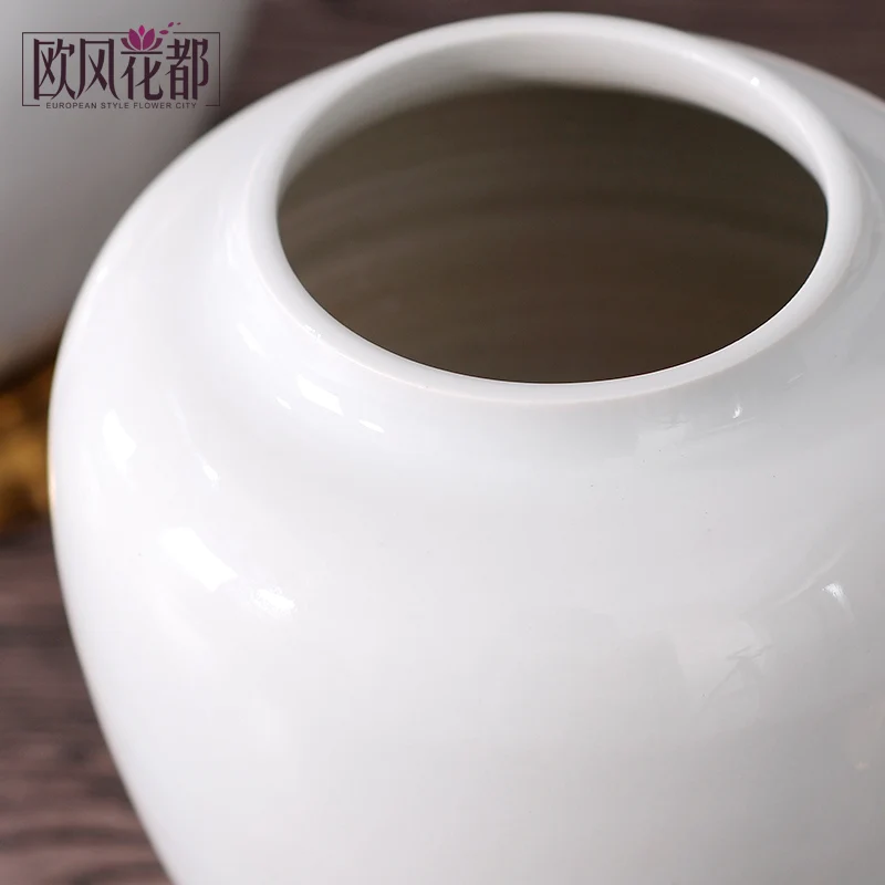 Кантри керамический резервуар для хранения домашнего интерьера мягкое