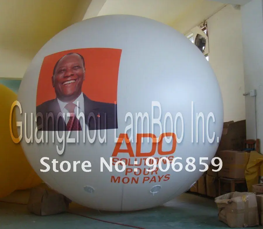 Бесплатная доставка Хит 2 м надувной рекламный воздушный Гелиевый шар с