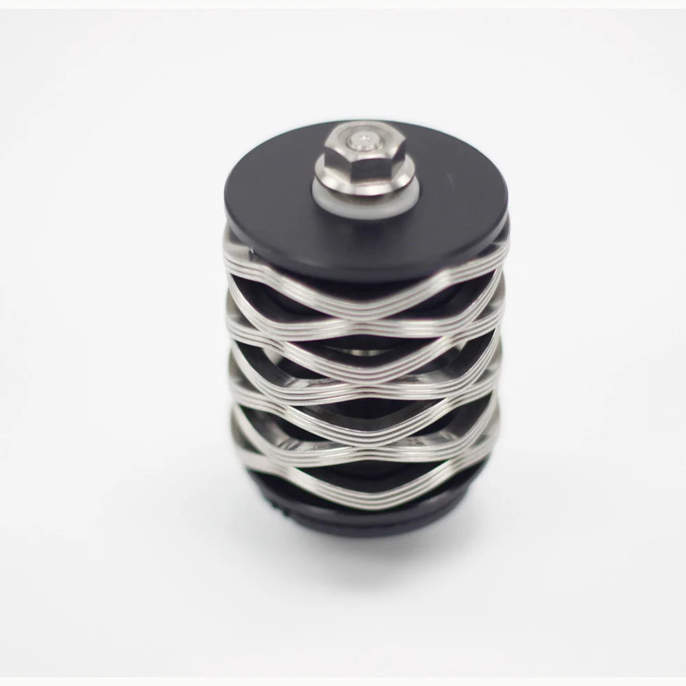 ti bolt version 120g 3 шестьдесят велосипед задний волнистая пружинная подвеска Шок для велосипеда Brompton тройной Слои Супер 120 г Аксессуары для велосипеда - Цвет: ti bolt version 120g