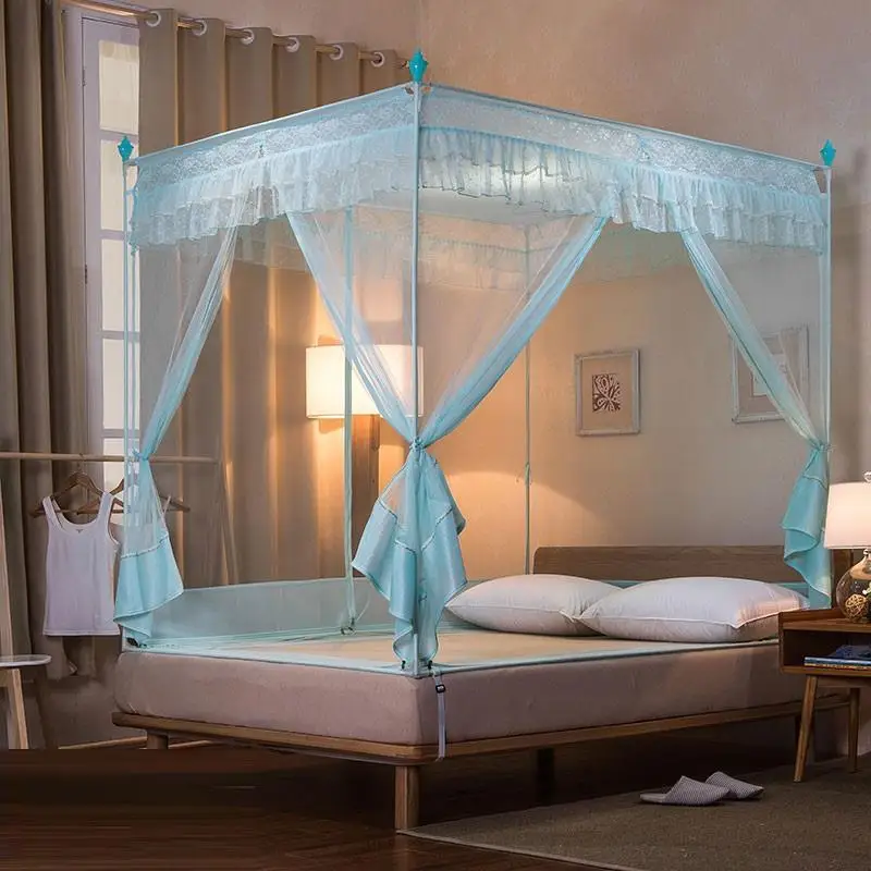 Baldachin Dekoration Декор для комнаты Mosquiteiros Para Cama Adulto кровать освещенная детская Moustiquaire Mosquitera навес Klamboe москитная сетка - Цвет: MODEL I