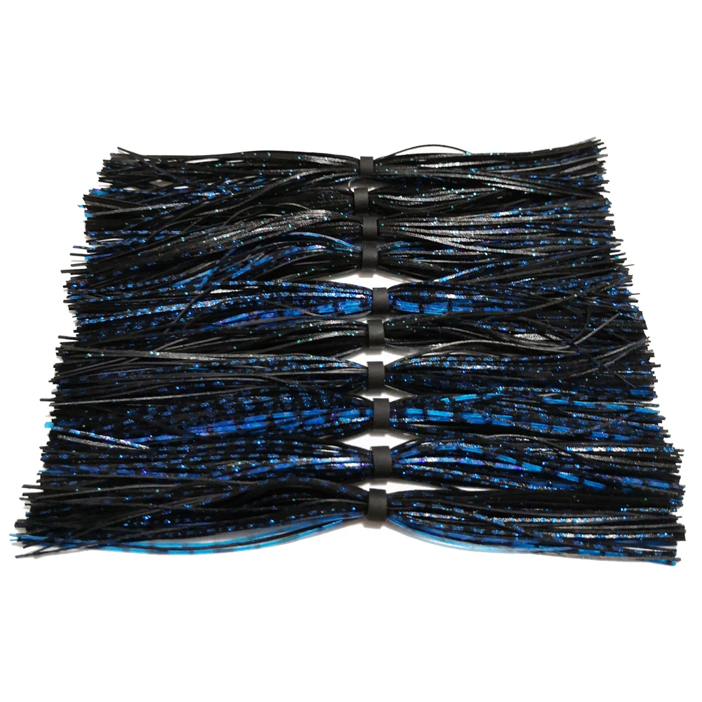 10 пучков 44 прядей SF040 Силиконовые юбки рыболовные аксессуары DIY Buzzbaits Spinner Buzz Bait