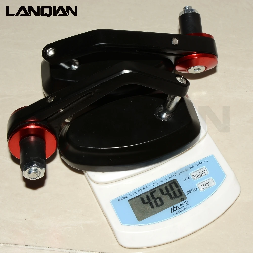 

Universal 22MM For Kawasaki ER-6F/6N Ninja 300 ABS 600 636 ZX-6R 1000 ZX-11R CNC Motorcycle Mirror Side Mirrors Rear View Mirror