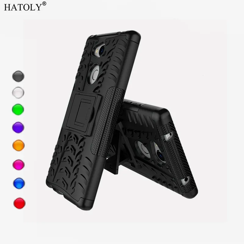 Чехол HATOLY для Sony Xperia L2 силиконовый и пластиковый чехол Kickstand Funda H3311 5 5&quot |
