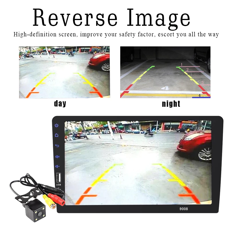 Автомагнитола для carplay с поддержкой IOS Android FM bluetooth сенсорным экраном TF картой