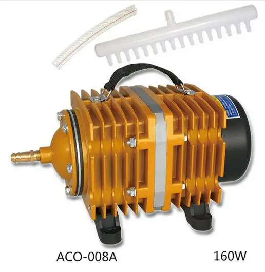 ACO008A Resun ACO001 ACO003 ACO004 ACO006 ACO008 ACO008A ACO012 ACO012A морской пруд/koi пруд Электромагнитный Мини Воздушный Компрессор - Цвет: ACO008A