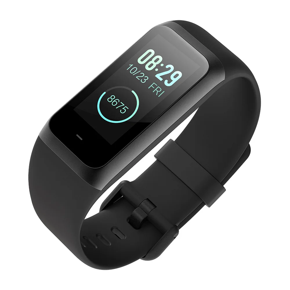 Смарт браслет Amazfit Cor 2 с пульсометром водонепроницаемый 1 23 дюймов цветной ips