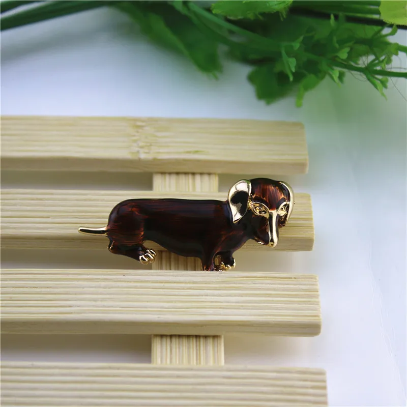 Изящная эмалированная брошка в европейском и американском стиле для собак 2019 |