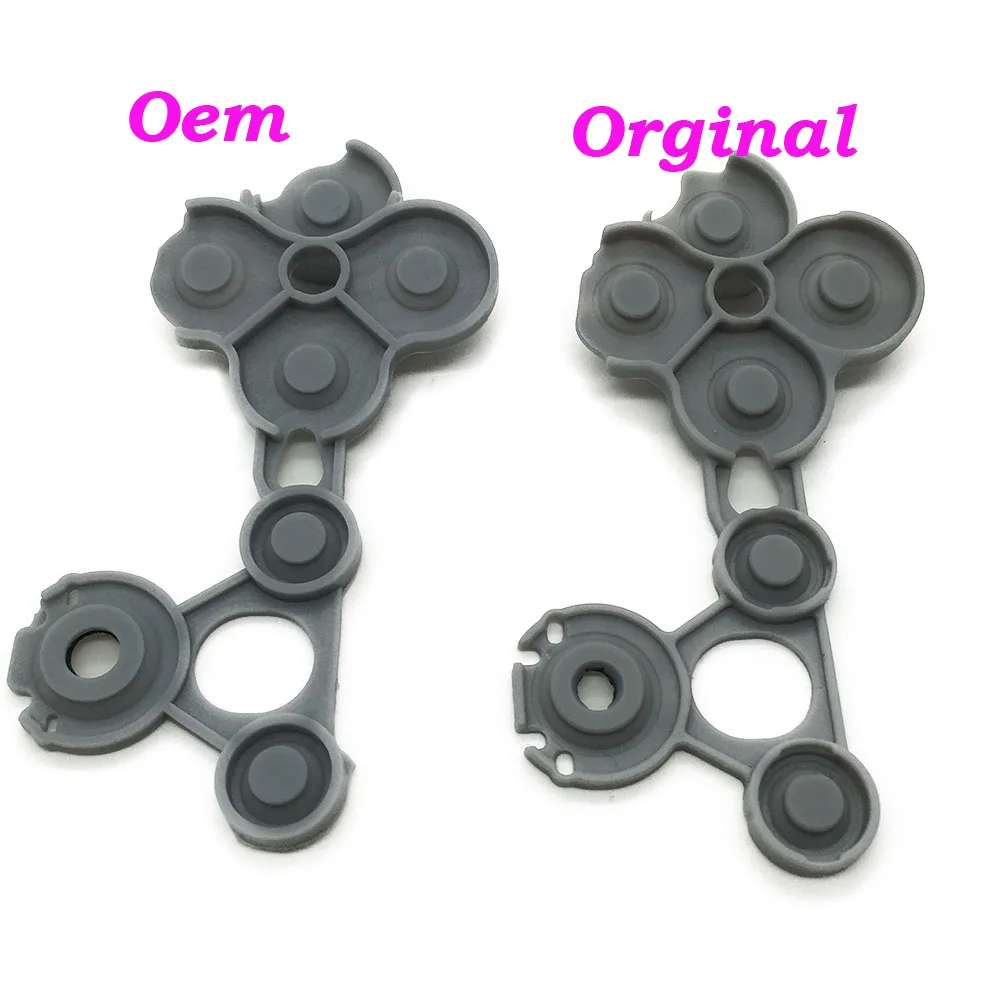 Серый Оригинальный кремниевый проводящий резиновый кнопочный D Pad Замена для Xbox