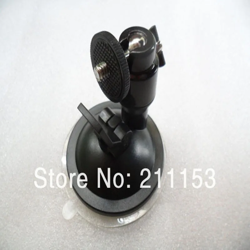 Самый популярный черный винт 1/4 дюйма держатель на присоске для лобового стекла