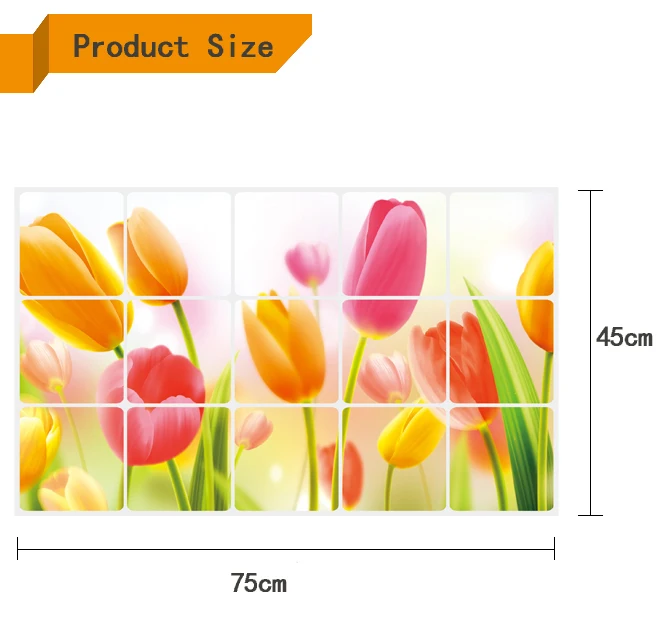 Тюльпан Цветок кухонное украшение для дома маслостойкая высокотемпературная