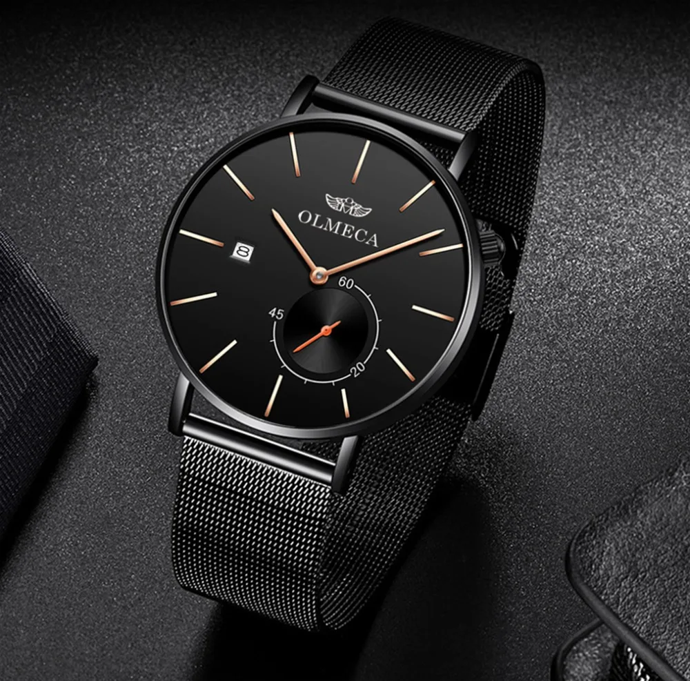 OLMECA высококачественные Аутентичные мужские и женские роскошные модные часы
