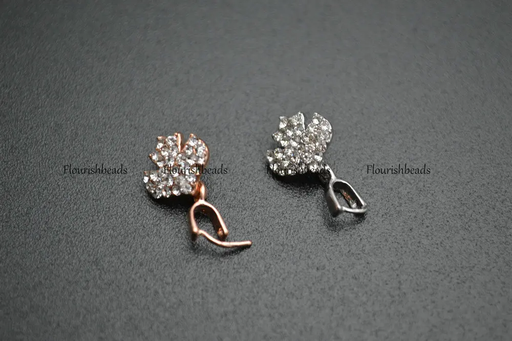 Оптовая продажа форма ласточки Кристальные бусины металлическая подвеска лот