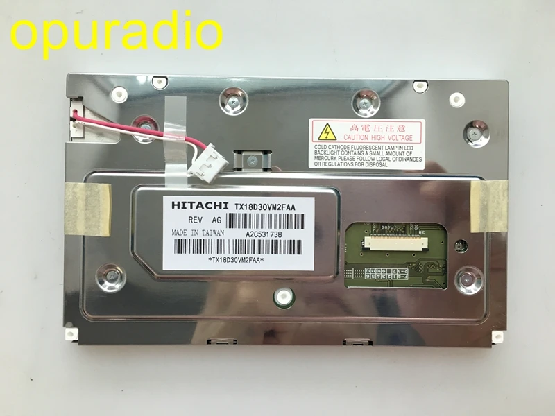 Высококачественный 7 дюймовый ЖК дисплей TX18D30VM2FAA экран для Peugeot GPS навигация