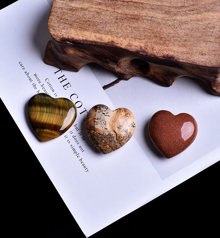 1 предмет естественный розовый кварц сердце Форма Love Мини-кристалл Чакра Исцеление Gem коллектор терапевт DIY ювелирных пара украшения