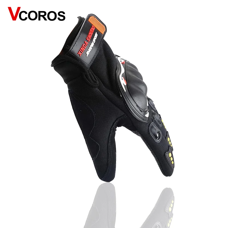 VCOROS мотоциклетные перчатки с полным пальцем Защитные для мотокросса Дышащие