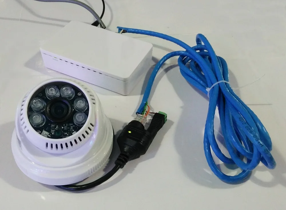 Сетевой переключатель с 4 + 1 портами внешняя мощность для IP камеры AP Wifi|Коробки