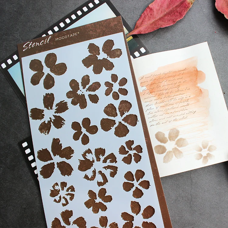 Трафареты Moodtape для декора стен декор альбома тиснение китайские слова|Трафареты|