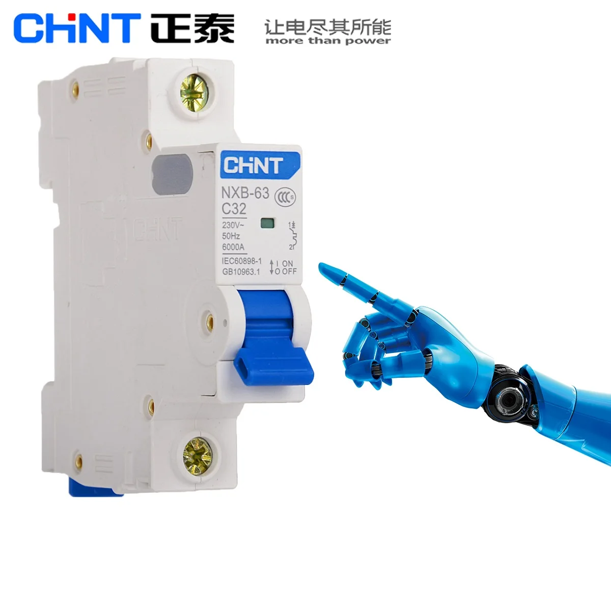 CHINT NXB-63 1A 2A 3A 6A 10A 16A 20A 25A 32A 40A 63A 1 P 2 P 3 P 4 P 230 V 220 V Миниатюрный автоматический выключатель MCB DZ47