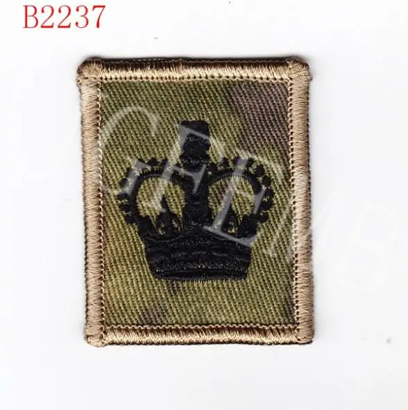 Черная нашивка с вышивкой в британском стиле MTP|embroidery patch|designer patchespatch design |