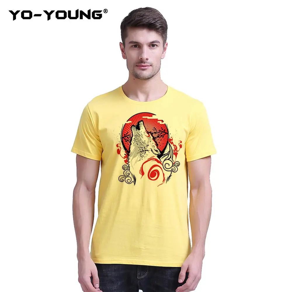Yo Young аниме Harajuku Goddess Of The Sun футболки унисекс цифровой принт 100% хлопок
