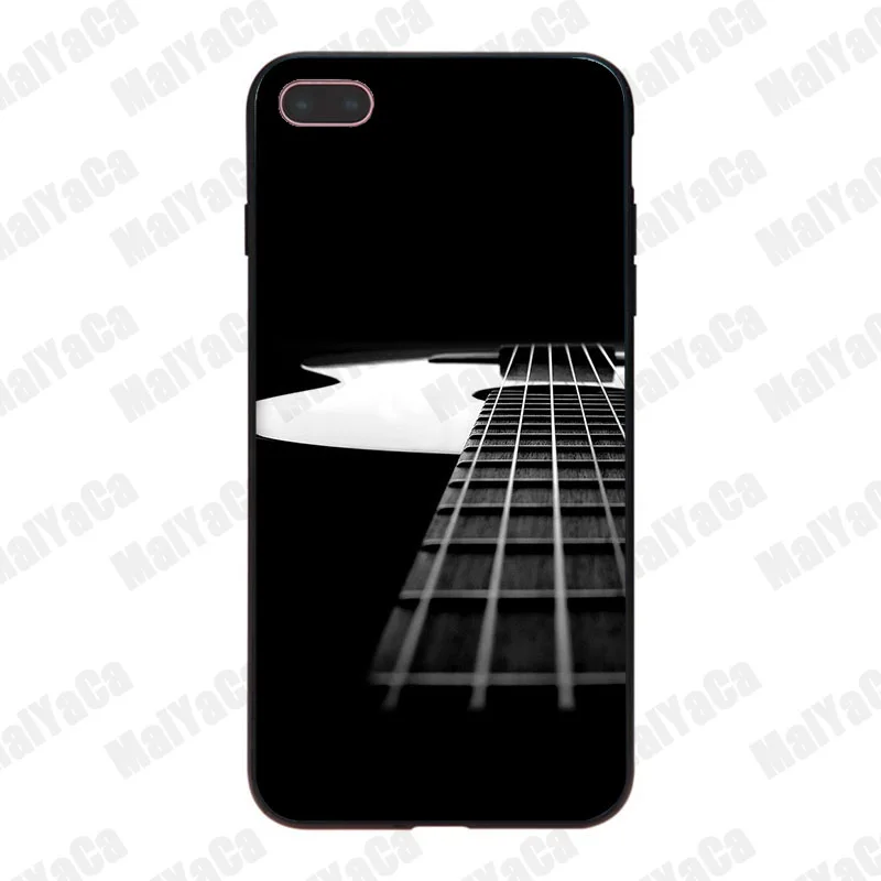 MaiYaCa бас гитара струны музыка Новинка Fundas мягкий чехол для телефона iPhone 8 7 6 6S Plus X 10