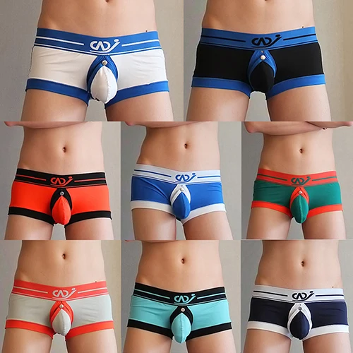 Мужские сексуальные боксеры с пряжками нижнее белье Ночное новое поступление|pouch