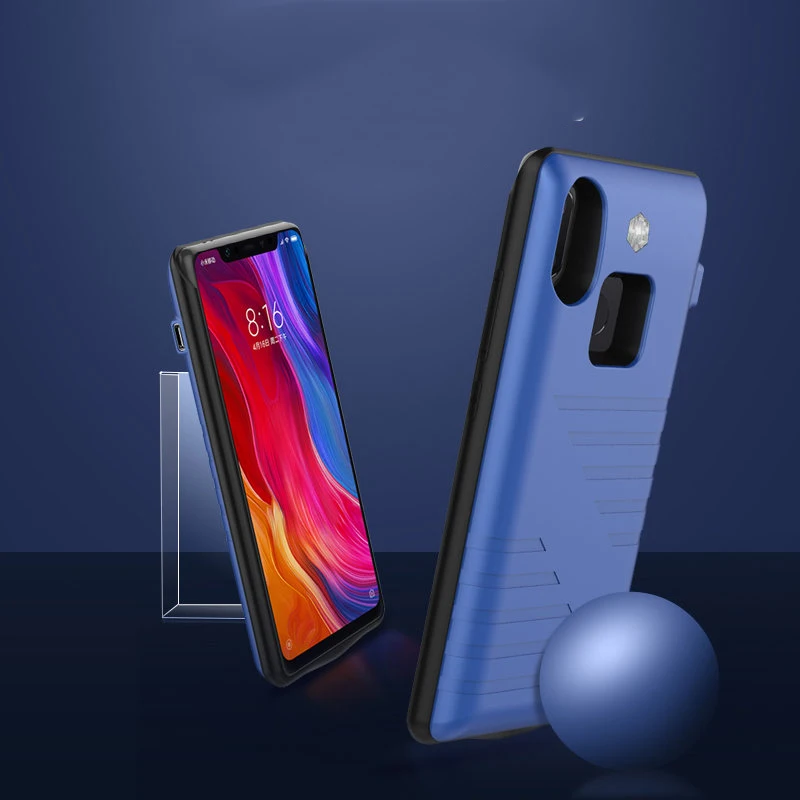 Ударопрочный чехол для внешнего аккумулятора Xiaomi Mi 8 портативного зарядного