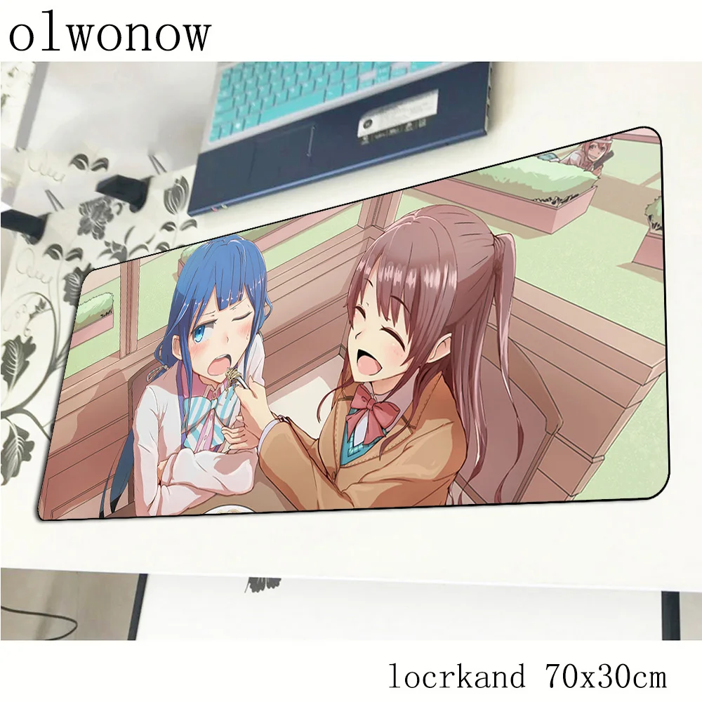 

Masamune-kun's Revenge pad mouse computer gamer mouse pad 70x30cm padmouse Cartoon mousepad ergonomic gadget office desk mats