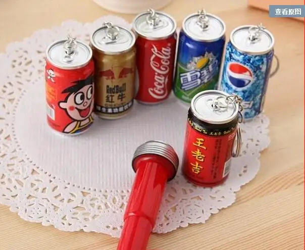 Creative Stationery Cans Ballpoint pen 10pcs free shipping