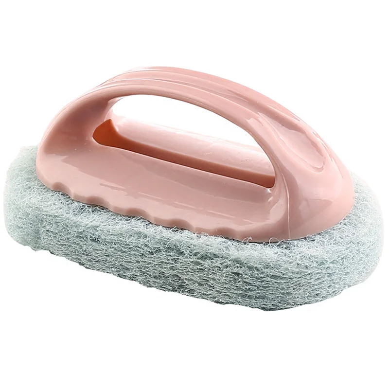 2 шт. домашняя губка для очистки с ручкой кухонные кисти инструменты ванной