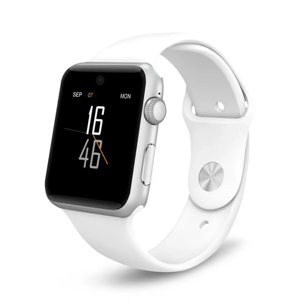 DM09 White Смарт-часы Timethinker DM09 для мужчин и женщин Smartwacht шагомер Reloj фитнес-трекер sim-карта умные часы с камерой pk A1 DZ09 - Цвет: DM09 White