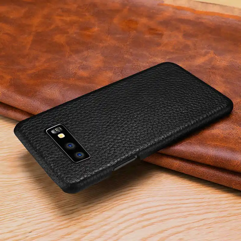 Чехол S8Plus из натуральной кожи для samsung Galaxy S8 Plus, роскошный чехол с рисунком личи для телефона, чехол для samsung Galaxy Note 8