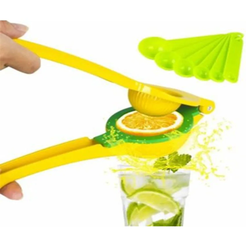 Высокое качество эмалированный алюминий двойная чаша соковыжималка ручной для