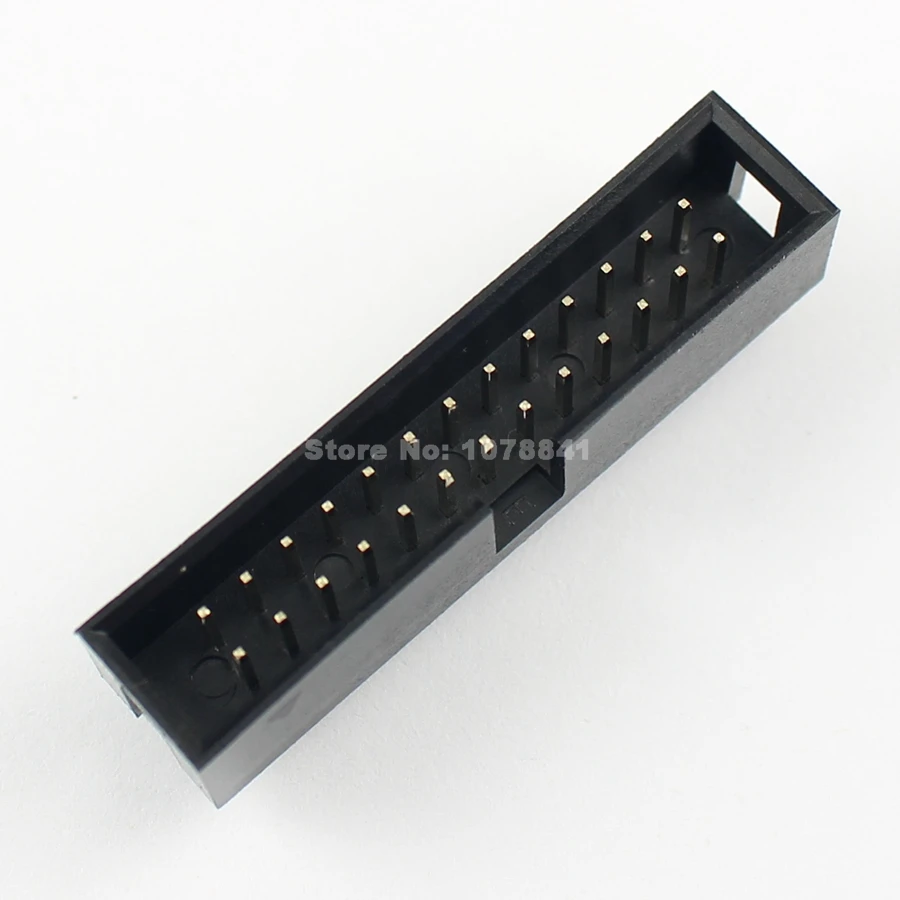 10 шт. 2 54 мм 2x13 Pin 26 булавки прямой мужской окутанный PCB Заголовка коробки разъем