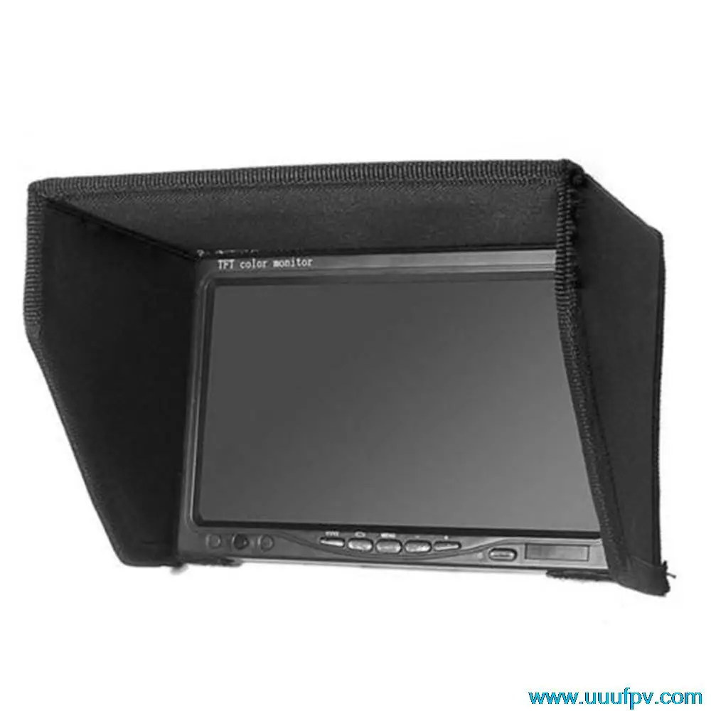 Высококачественный 7 дюймовый ЖК монитор FPV с солнцезащитным козырьком для DJI Phantom