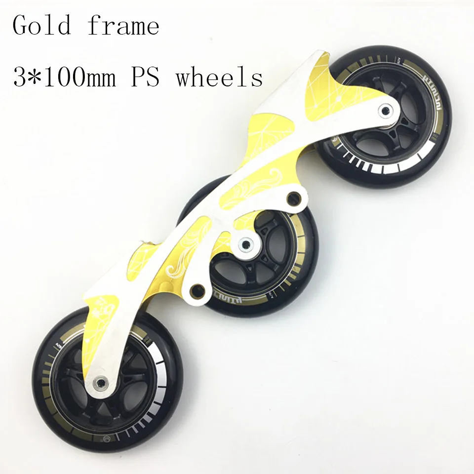 3*100/110 мм набор оснований для скоростных роликовых коньков 165 195 рамка экземпляра