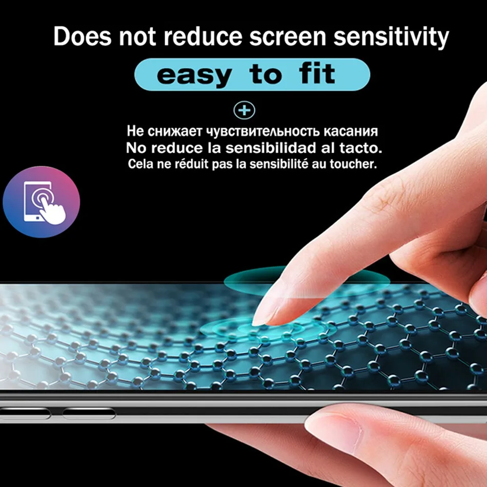 Закаленное стекло 9D для Huawei P30 Lite Pro Защитное экрана Mate 20 полное покрытие защитное
