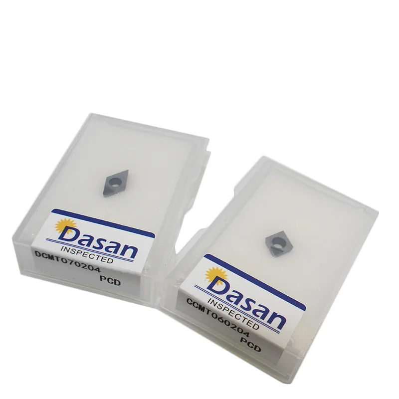 DCMT070204 CCMT DCMT SNMG VCMT APKT PCD CBN поворотные вставки алмазный инструмент высокая твердость режущее лезвие для токарного станка с ЧПУ