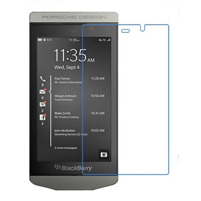 Для BlackBerry Porsche p9983 графит функциональный тип анти-осень, ударопрочность, нано ТПУ Защитная пленка для экрана