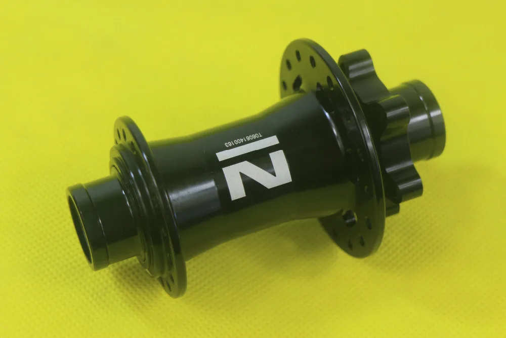 Передняя Ступица диска Novatec DH61SB MTB DH 32 или 36 отверстий черная для горного