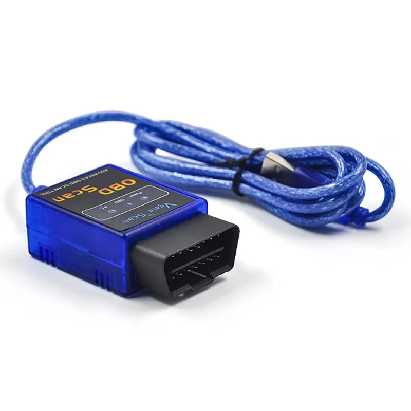 Vgate Scan USB ELM327 OBD2 OBD 2 OBD Scan USB интерфейсный кабель автомобильный ECU диагностический инструмент сканер автомобильный код считыватель и сканирующие инструменты