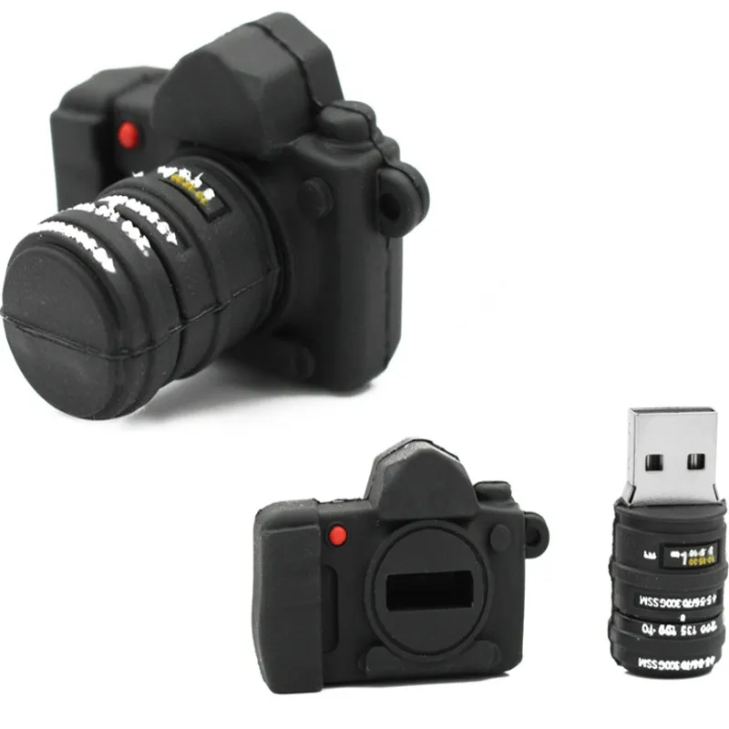 Новое поступление 4 ГБ 8 16 32 64 флэш накопитель силиконовая мини камера usb карта