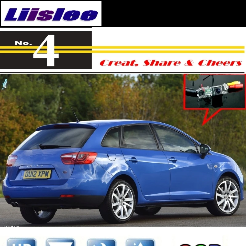 

Liislee Car Camera For SEAT IBIZA ST 5DMK4 6J 2009~2014 High Quality Rear View Back Up Camera For PAL / NTSC to Use CCD With RCA