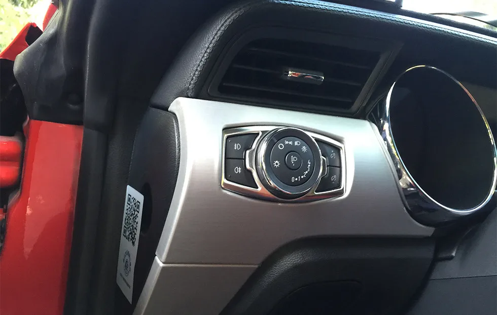 Подходит для FORD MUSTANG 2015-2017 внутренняя чаша с ручками детали украшения интерьера: