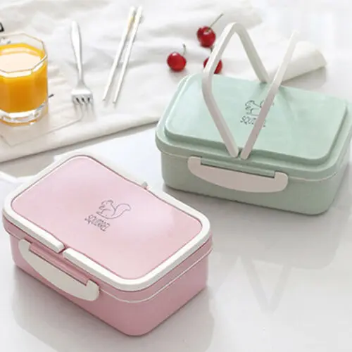 2 Layer Silicone Food Portable Lunch Box Bowl Bento Boxes Folding Collapsible Storage For Kids Adult | Дом и сад