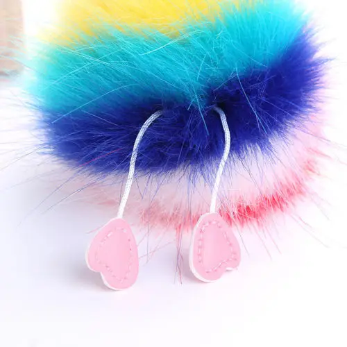 

Fashion Handbag Fur Fuzzy Ball Keys Hangings Accessories bag accessories Fuzzy Ball keychain