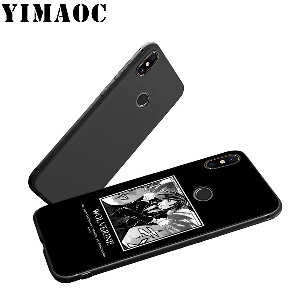 Мягкий силиконовый чехол YIMAOC Black Butler Аниме для Xiaomi Redmi Note 9 Mi 8 Se 7 6 6A A1 A2 4X 4A 5A 5 MAX 3 MiA1 |