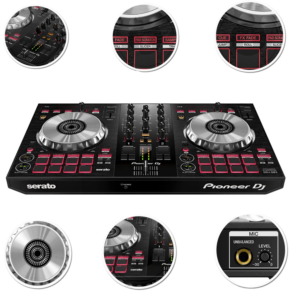Чехол для DJ Hero Beat Slice LTGEM Портативный 2 канальный контроллер Pioneer DDJ SB3 корпус пульта
